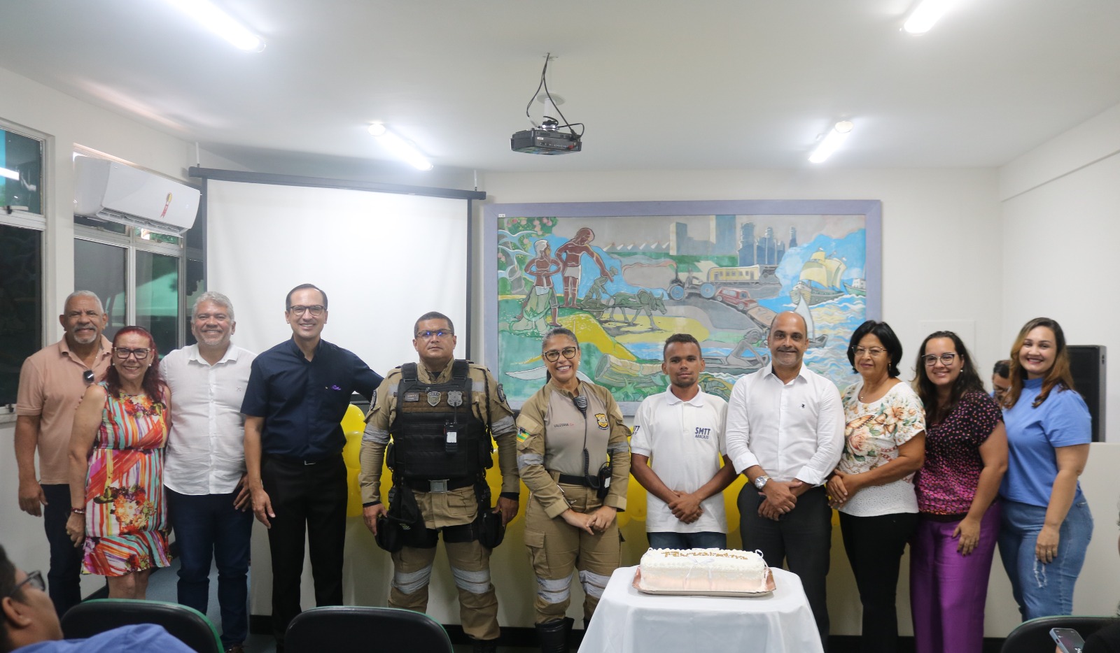 SMTT homenageia aniversariantes de abril com momentos de fé e união - SMTT Aracaju